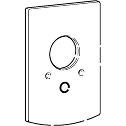 Hansa Rosette Wanne/Brause UP chrom, 59912507 59912507