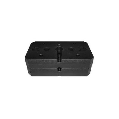 Gewichteplatten CHRISTOPEIT SPORT, schwarz, Hantelscheiben, 10 kg