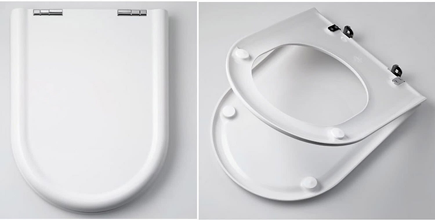 LAUFEN Vienna WC-Sitz für WC bis Bj 2000, Badkeramik, H8903000000001, weiß - weiß