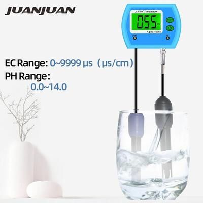 Uplift Picks AquaTrack 2 in 1 Online PH EC Monitor For Aquariums And Hydroponics AquaTrack 2 in 1 Online PH EC Monitor For Aquariums And Hydroponics