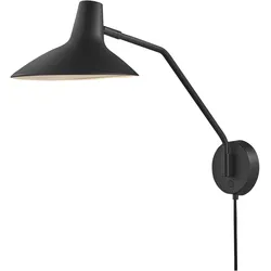 Nordlux, Wandleuchte, Wandleuchte Darci 1x E14, Schwarz