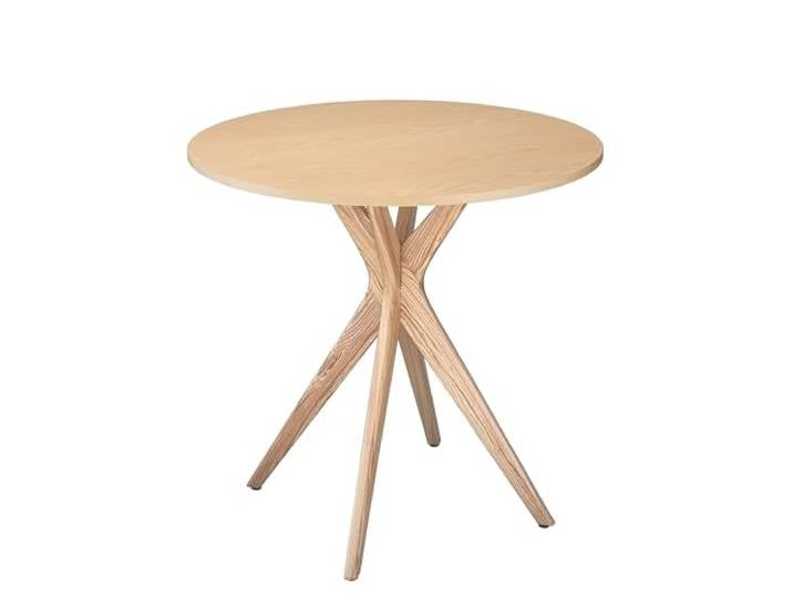 RAGABA JUBI Runder Esstisch aus Holz 60cm Asche