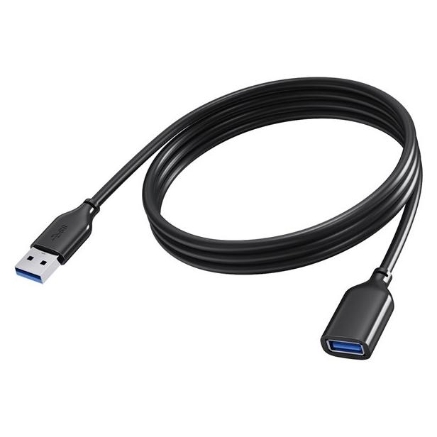 Vision USB 3.0 extension cable (2 m, USB 3.2 Gen 1) (TC 2MUSB3.0EXT/BL)