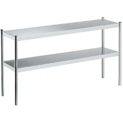 Metallische arbeitsplatzregal 2 regale - 1700x350x700 mm - 15010300 Eurast
