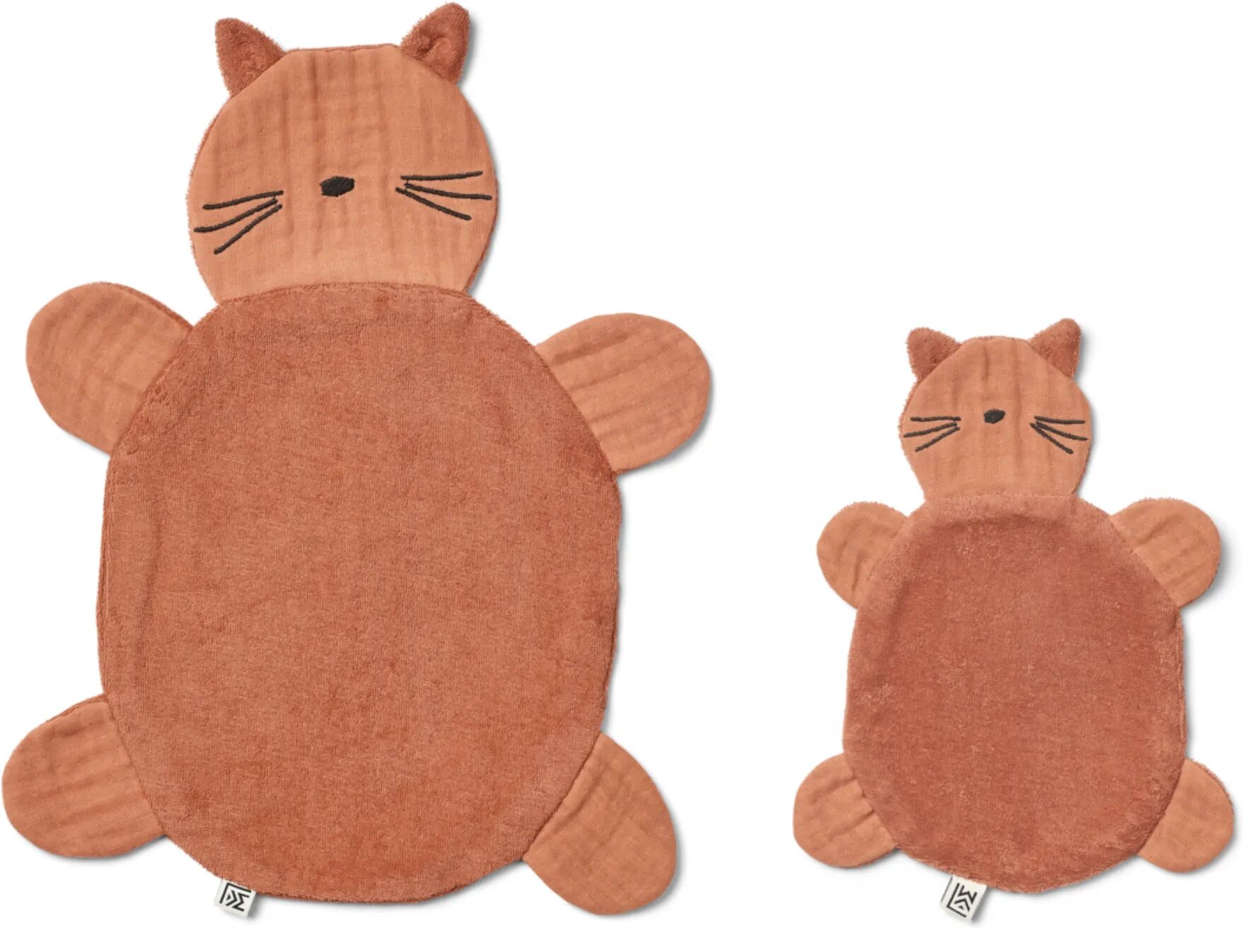 Liewood Doudou lange Janai - Set de 2 Cat/Tuscany rose taille unique