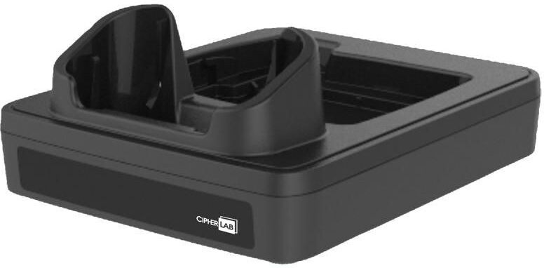 CipherLab ARK25CCCNU201 Charging and Communication Cradle for RK25/RK26 Mobile Computers, USB, with Micro USB Cable and EU Adapter (CHCR-RK25 EU)
