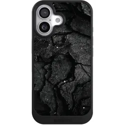 Nivocase Hülle für Apple iPhone 17 Handyhülle NIVOcore Case Schwarz Beton Stein schwarz (Apple iPhone 17), Smartphone Hülle, Schwarz