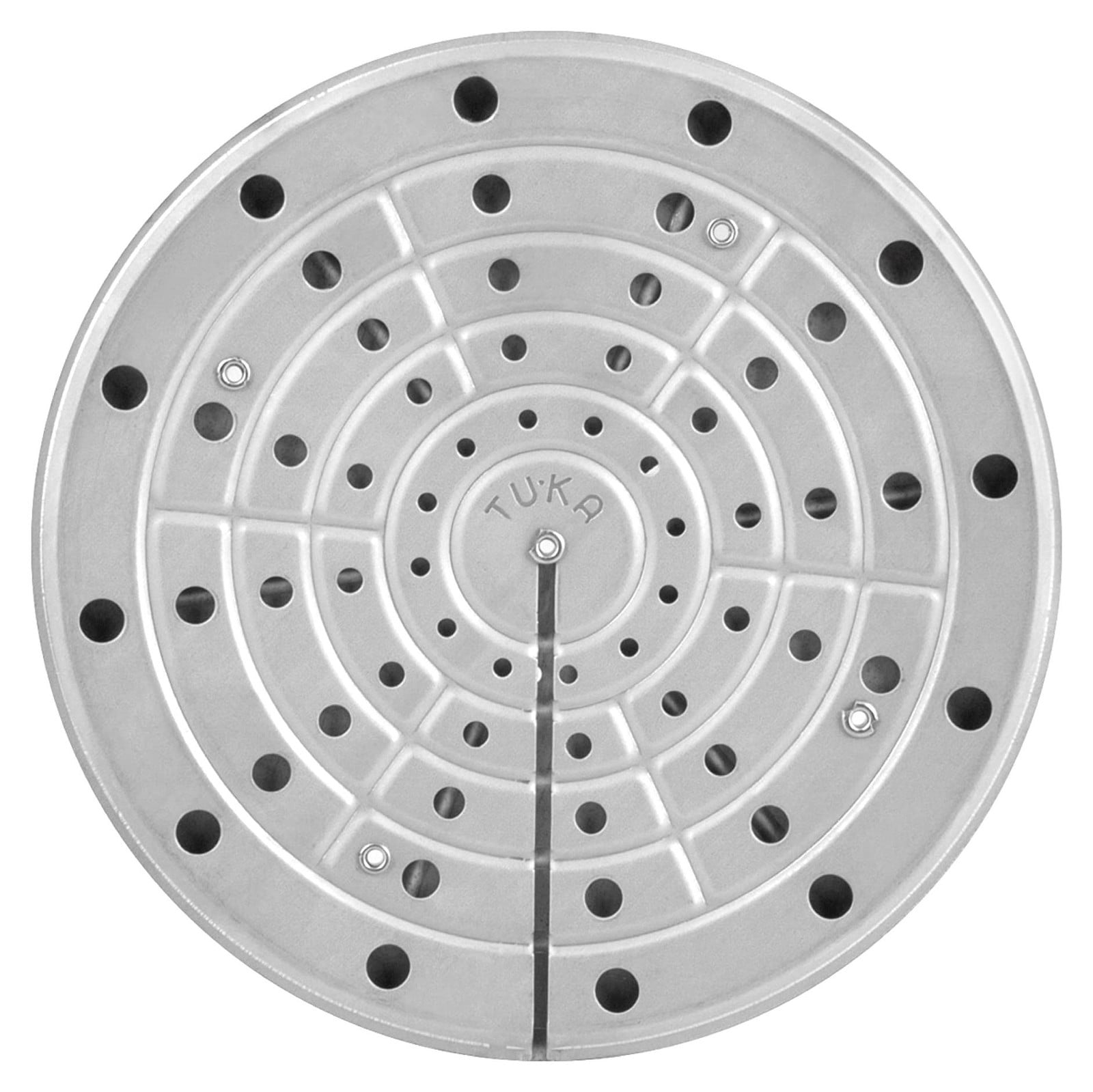 Dripio Roestvrijstalen warmteplaat met vlamverdeler voor gasfornuizen, Diameter: 20 cm