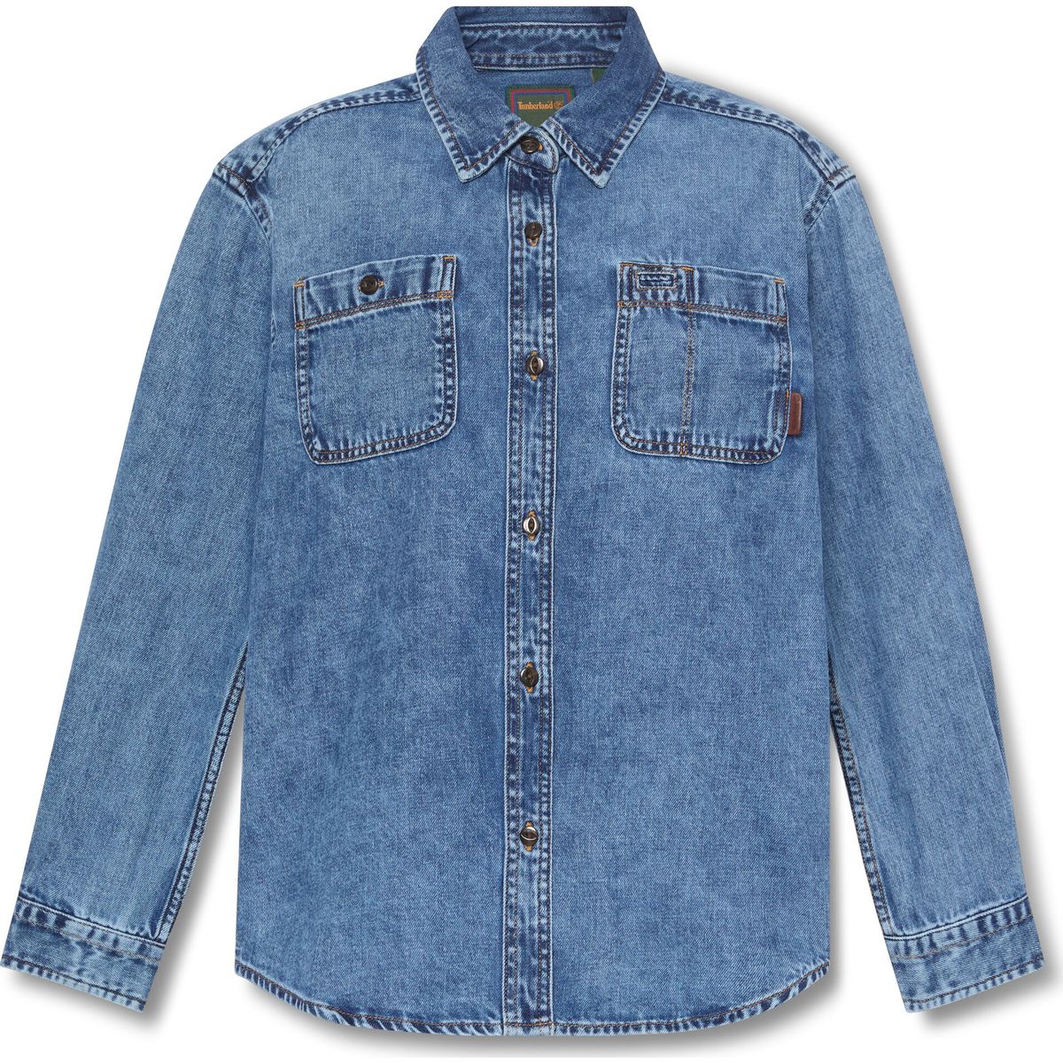 Timberland Womens Denim Long-sleeves Shirt harbour blue wa L TBC0YH57AO91-L