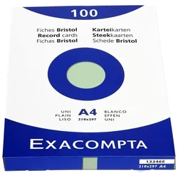 Exacompta, Karteikarten, Karteikarten (205 g/m2)