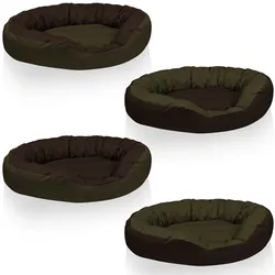 BedDog® Hundebett SUNNY 4in1 oder einfarbig, waschbar, mit Rand, Hundekissen