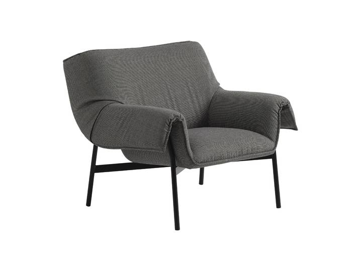 Muuto Wrap Lounge Chair Sabi 151-black