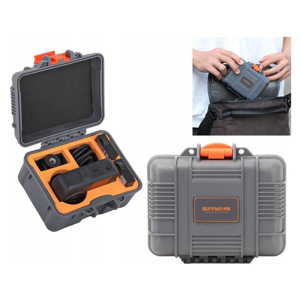 Sunnylife Wodoodporne Etui Futerał Walizka Ochronna Mini Hard Case Do Dji Osmo 360 / Aqx-21-gy (Sunnylife)