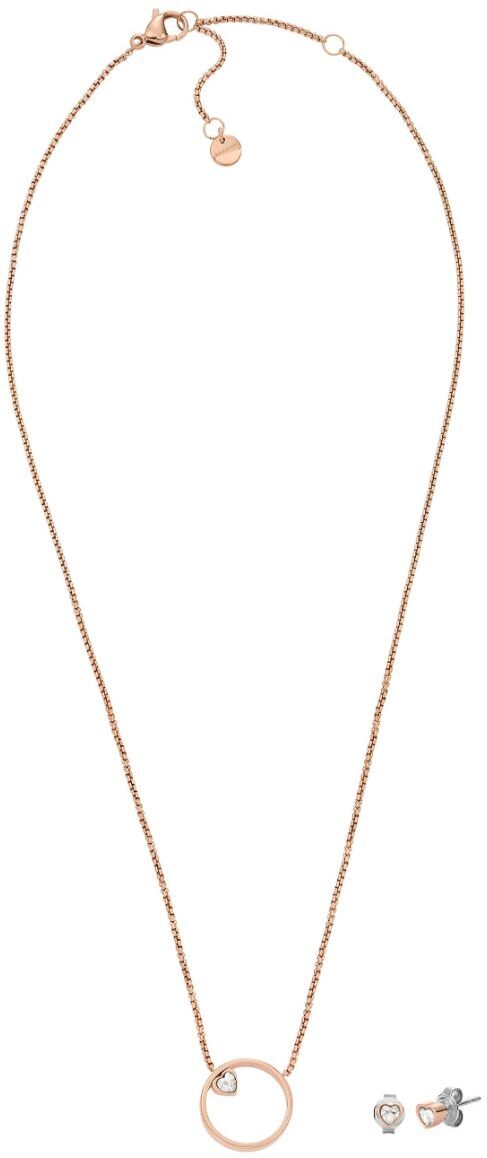 Skagen Kariana roseguldfärgat smyckeset SKJB1018SET
