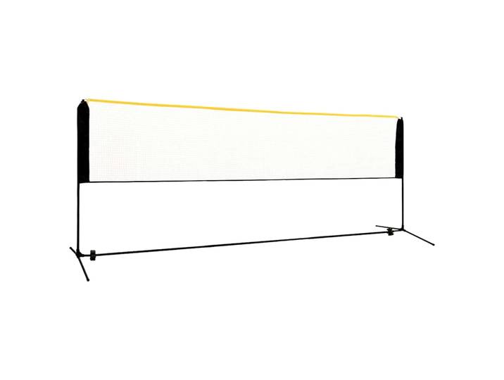 vidaXL Badmintonnetz Verstellbar 400x103x94-158 cm Metall