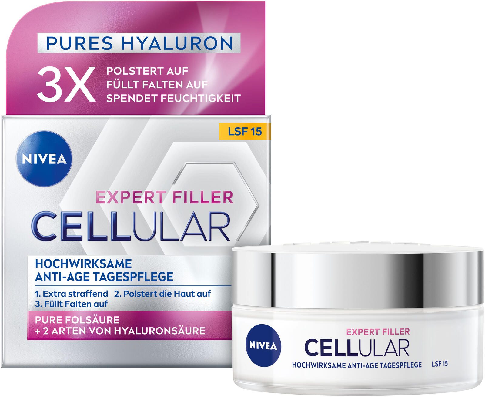 NIVEA CELLULAR EXPERT FILLER LSF 15 Gesichtscreme 50,0 ml 82384