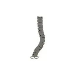 Legrand 8190641 Cable Worm CW4 geschlos. Gliedern 2-zügig Stahl-Fußplatte schwarz