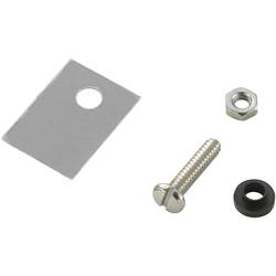 TRU COMPONENTS TC-A18-9B Montagematerial-Set für Halbleiter (L x B) 18 mm x 13 mm Passend für (Gehäuseart (Halbleiter)) TO-220 1 Set 1587976