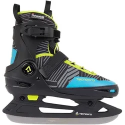 TECNOPRO Kinder Schlittschuhe "Flash Adj. 3", Größe 29 in Schwarz Schwarz