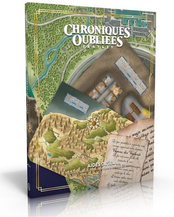 Black Book Editions Chroniques Oubliées Fantasy 2nd édition - Aide de jeu pour Calice
