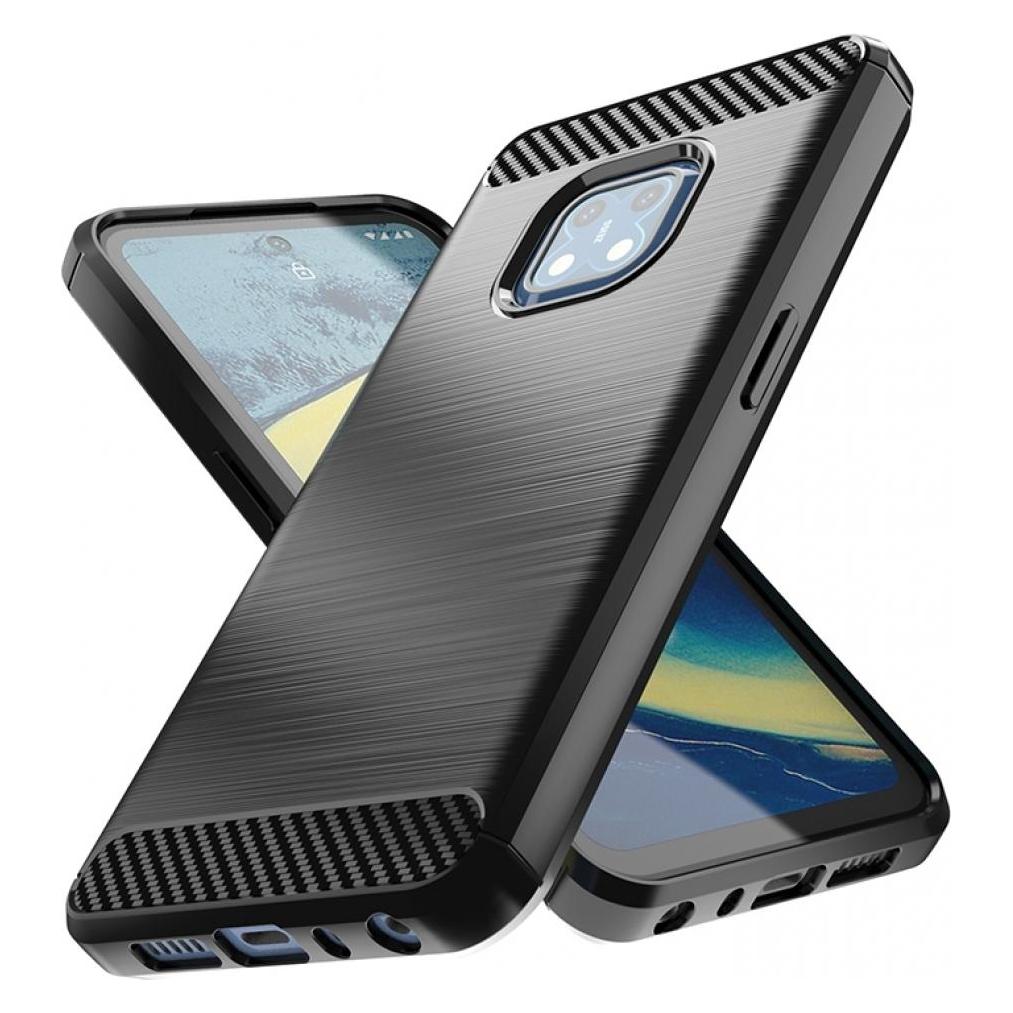 Screenguard Nokia XR20 Hülle Carbon Brushed Soft TPU (Nokia XR20) (00029272)
