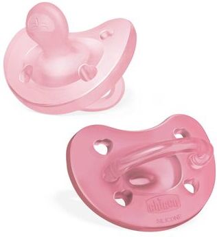 Chicco Pack Chuchas Physio Soft Rosa 6-16M 2 un