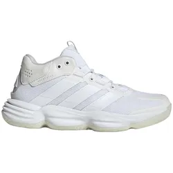 Adidas, Damen, Hallenschuhe, Courtstabil (41 1/3), Weiss