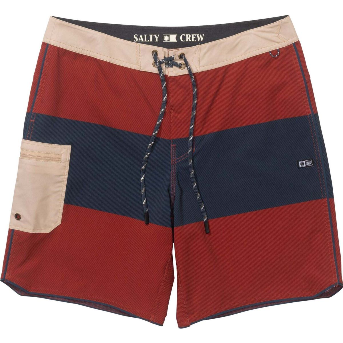Salty Crew Session Blocked Boardshort washed red (WRED) 28 30335238-WRED-28