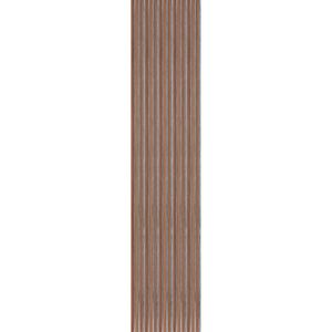 NL-Panels Akustikpaneel Walnuss, 300 x 60 x 2,1 cm, mit grauem Filz, , Stück