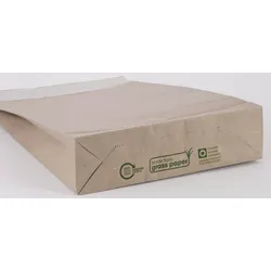 flexiPAK classic eco Fixverschluss Faltentaschen natur