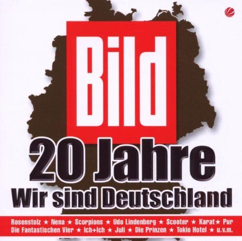 Various - Bild-20 Jahre Wir Sind Deutschland - Preis vom 19.10.2026 19:33:35 h