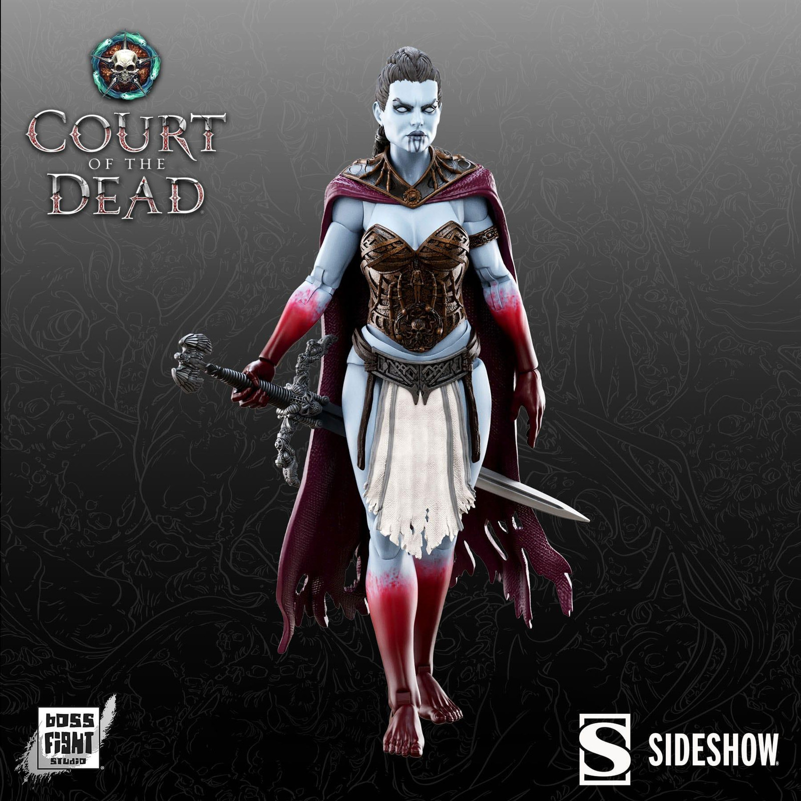 Boss Fight Studio Court of the Dead Epic H.A.C.K.S. Actiefiguur 1/12: Kier, de Boodschapper van de Dood