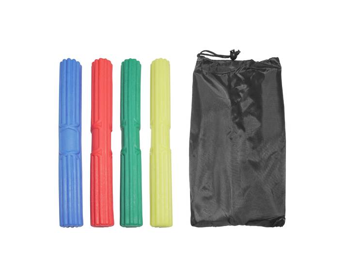 Unterarmtrainer Trainingsstab Set 31 cm 5-teilig bunt