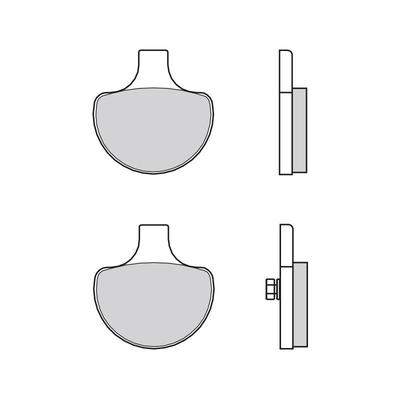 BREMBO Bremsbelagsatz 07HD0614 Bremsbeläge,Bremsklötze,Bremssteine,Bremsbeläge & Bremsbelagsatz,Bremsklötze & Bremsbelagsatz