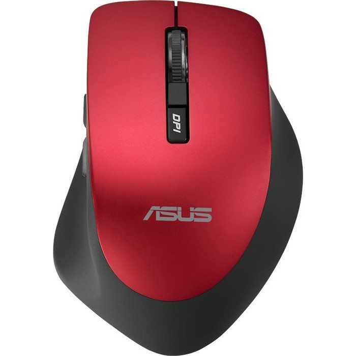 ASUS WT425 Maus Rot kabellos für Rechtshänder