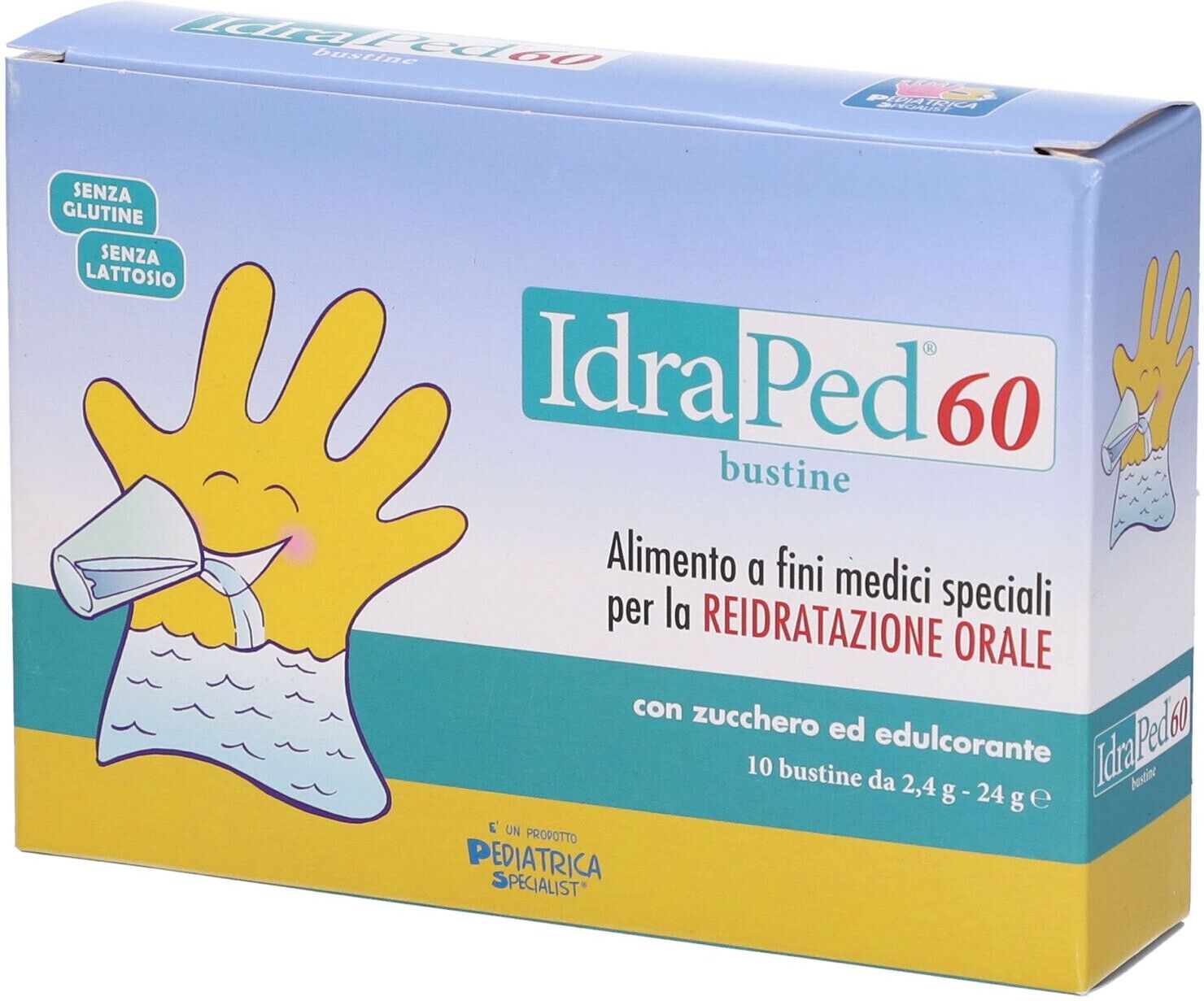 PEDIATRICA Srl IdraPed 60, 10 Bustine