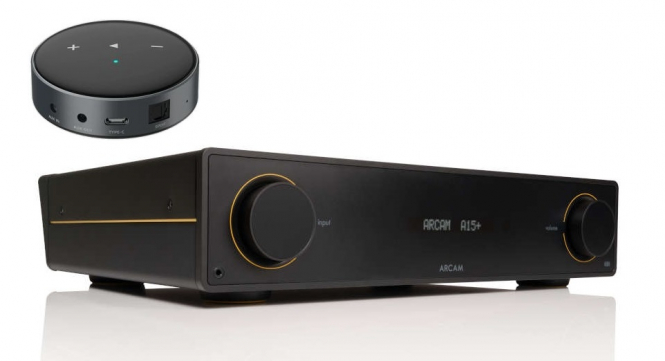 Arcam Arcam Radia A15+ - schwarz + WiiM Mini