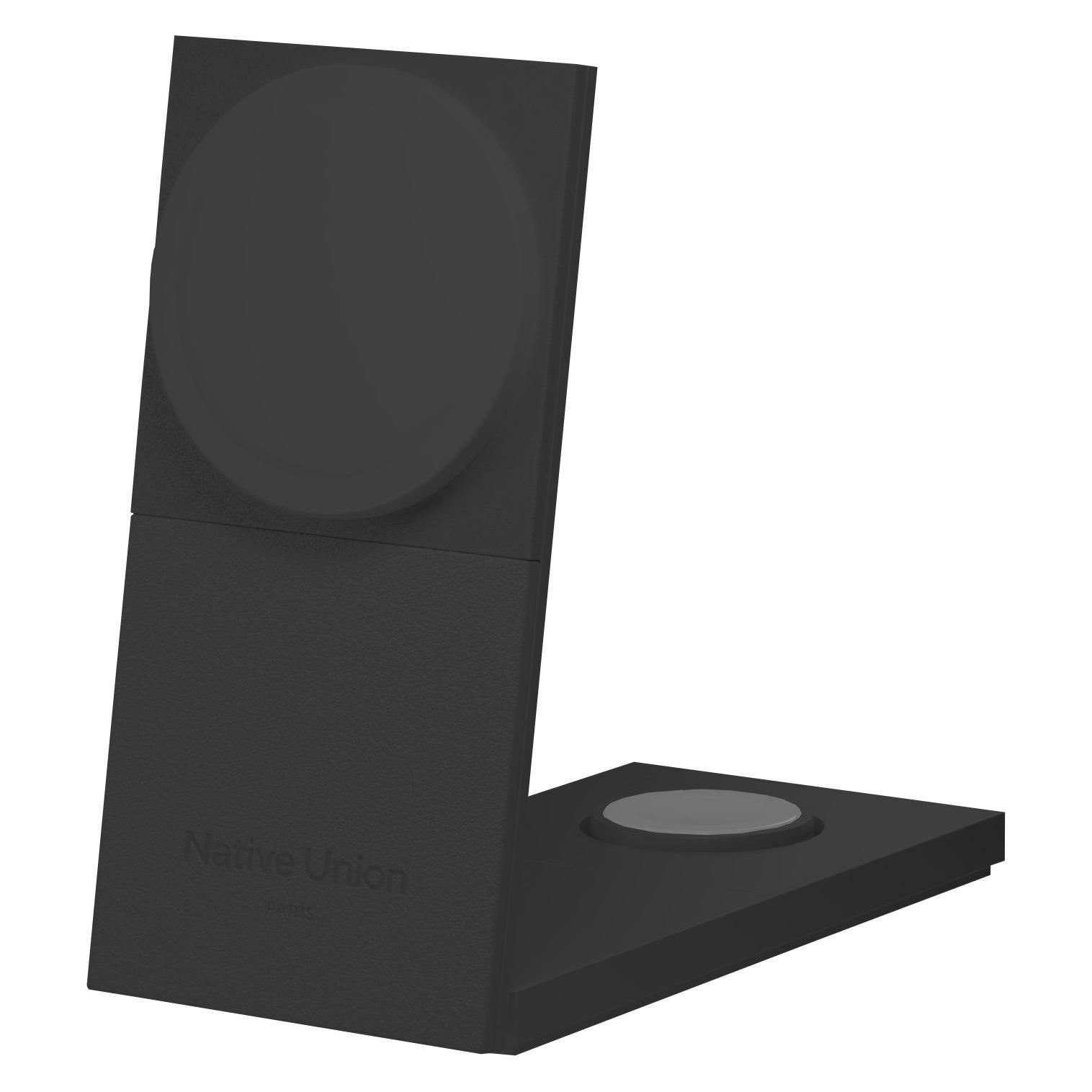 Native Union Rise 3-In-1 Qi2 (15 W) (RS-3IN1-BLK)