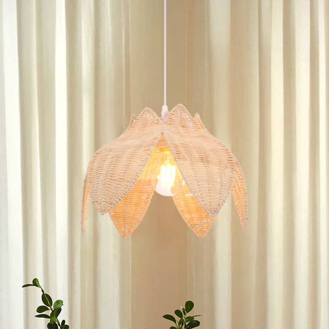 Fairmont Park 1 - Light Natural Pendant Natural 22cm H X 30cm W