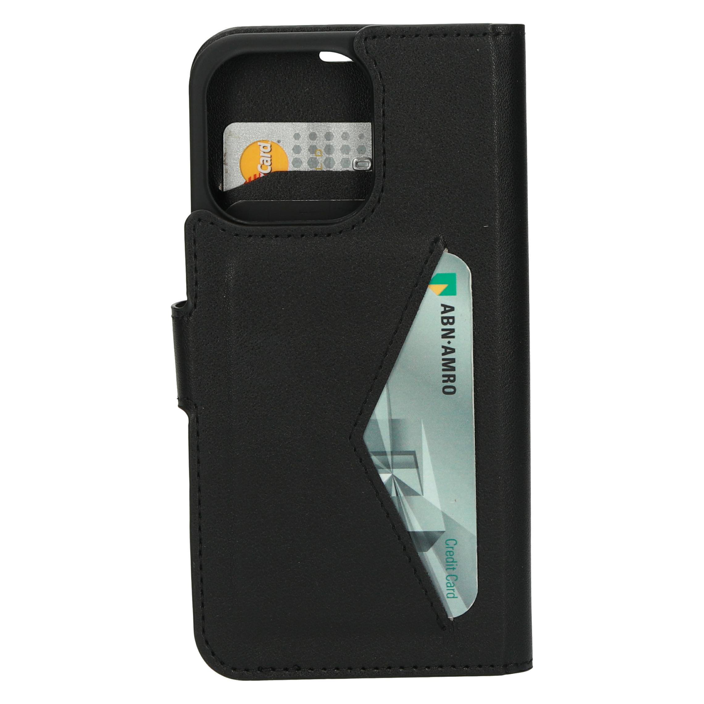 Mobiparts Classic Wallet Case Apple iPhone 13 Pro Black (Apple iPhone 13 Pro) (MP-118630)