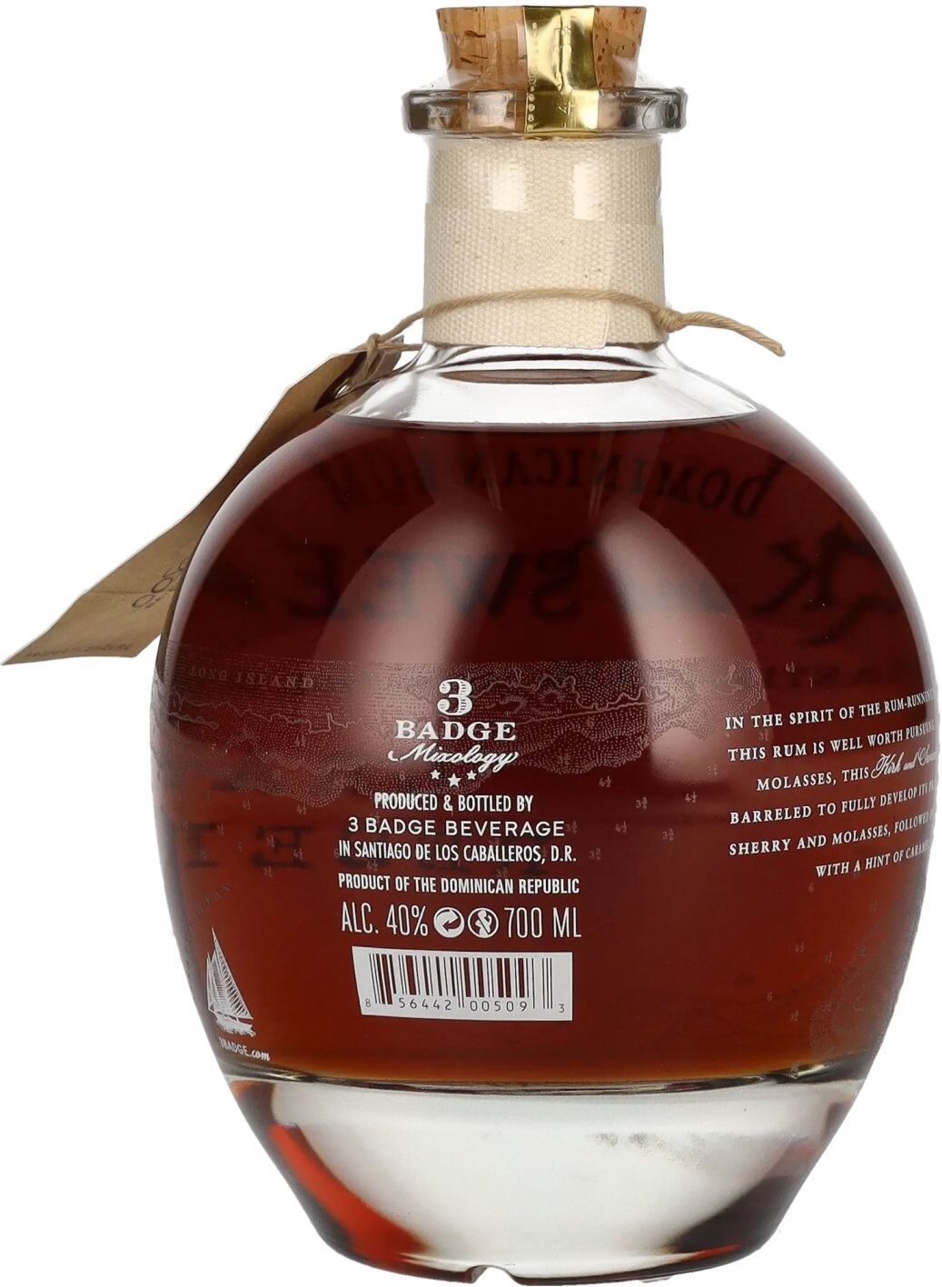 Kirk and Sweeney GRAN RESERVA Old Dominican Rum 40% Vol. 0,7l