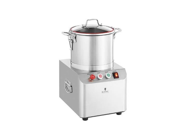 Royal Catering Zerkleinerer Tischkutter Küchencutter Kutter Küchenmaschine 1400 U/min 10 L, 1100 W