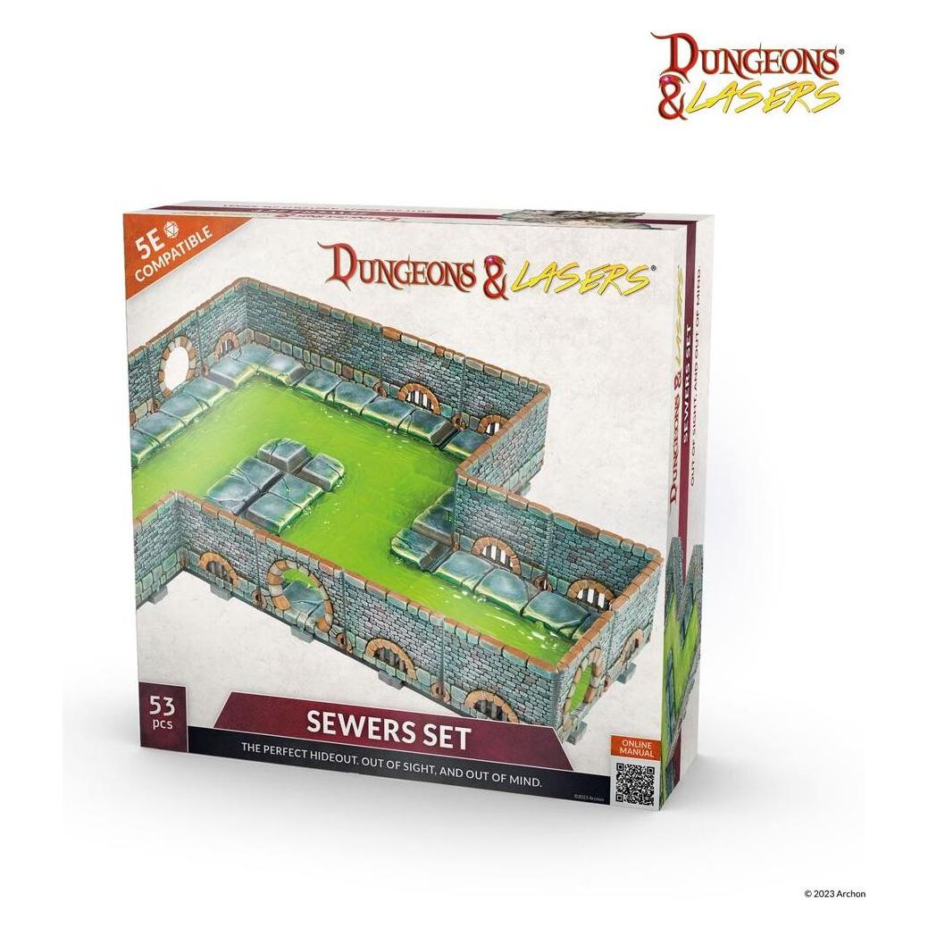 Archon Studio Dungeons & lasers - Sewers Set (DNL0044)