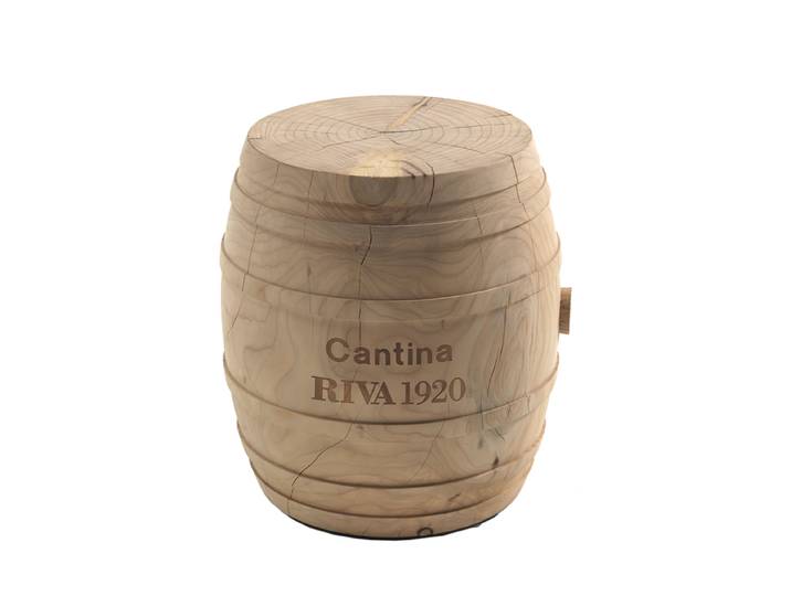 RIVA 1920 tabouret BOTTE (Cèdre - bois massif)