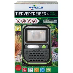 Weitech Garden Protector 4 - Ultraschall Katzenschreck, Hundeschreck, Marderschreck