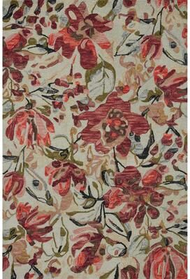 Alexander Home Evelyn Floral Bouquet Area Rug