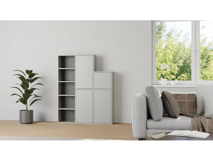 Le meuble idéal pour le rangement de vos dossiers Mélaminé premium Gris