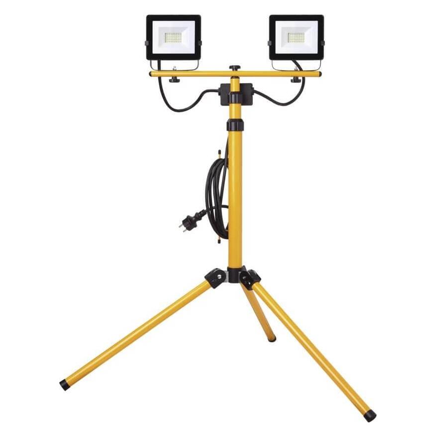 Emos LED-Strahler HOBBY SLIM, 2x 20W + Stativ (1600 lm) (ZS2221.2)