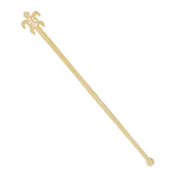 MONOUSO - Bambus-Schildkröte Getränkrührer 18cm (600 Stück)