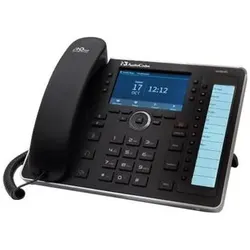 Snom Tischtelefon D335, Telefon, Schwarz